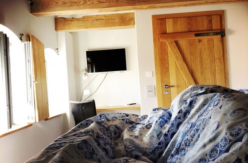 Verkriechen im Bett